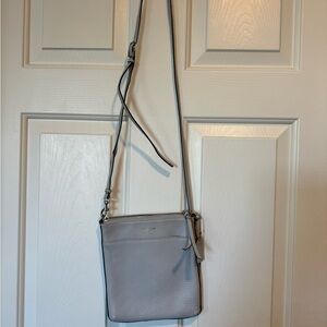 Coach slim crossbody bag, Light gray